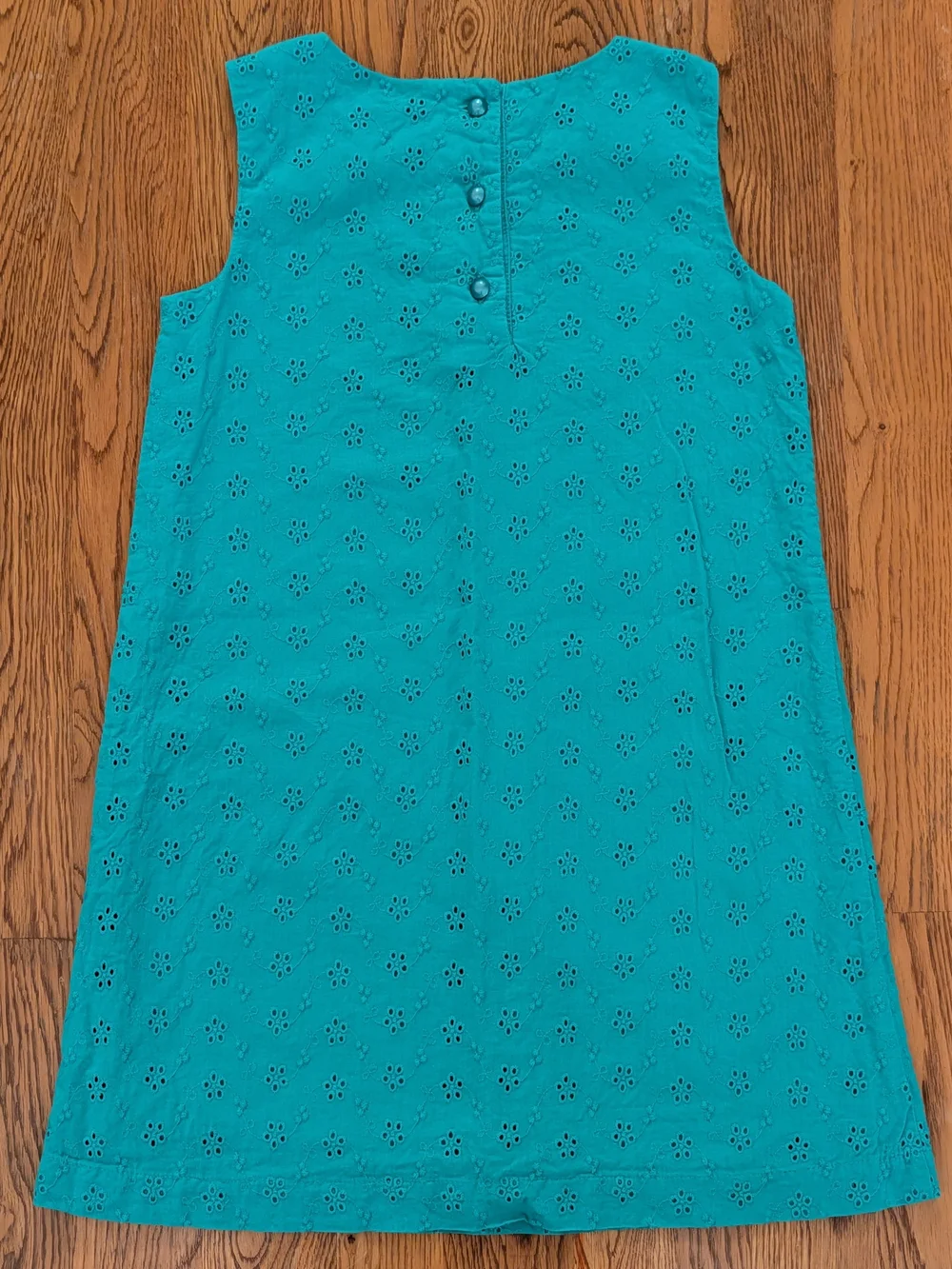 Gymboree Toddler Girls Aqua Eyeless Sleeveless Dress